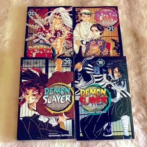 Demon Slayer Vol 19,20,21,22